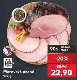 Kaufland Moravské uzené nabídka