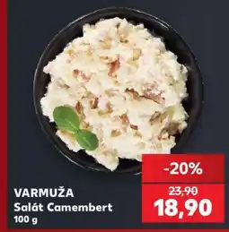 Kaufland VARMUŽA Salát Camembert 100 g nabídka