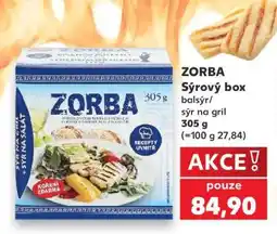 Kaufland ZORBA Sýrový box nabídka