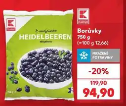Kaufland Borůvky nabídka