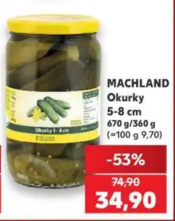 Kaufland Machland Okurky 5−8 cm nabídka