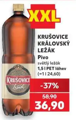 Kaufland Krušovice Královský ležák nabídka