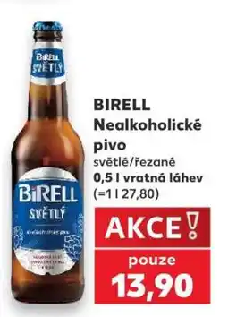 Kaufland BIRELL Nealkoholické pivo nabídka