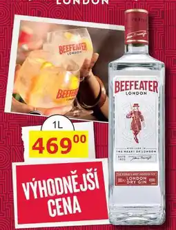 BENE Nápoje Beefeater London dry gin nabídka