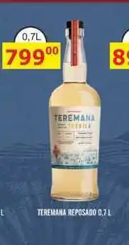 BENE Nápoje TEREMANA REPOSADO nabídka