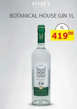 BENE Nápoje FLERET BOTANICAL HOUSE GIN nabídka