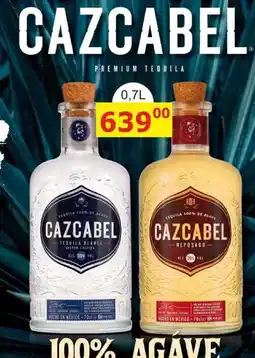 BENE Nápoje CAZCABEL TEQUILA BLANCO ALC 38% nabídka