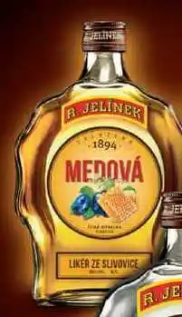 BENE Nápoje R. Jelínek Medová Slivovice budík 35% nabídka