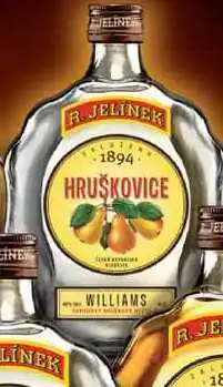 BENE Nápoje R. Jelínek Hruškovice Williams budík 42% nabídka