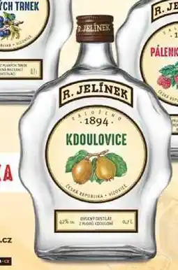BENE Nápoje R. JELÍNEK Kdoulovice budík 42% nabídka