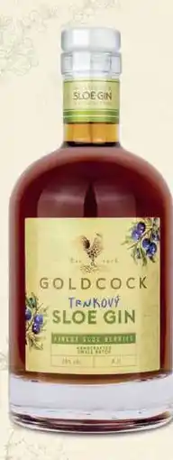 BENE Nápoje GOLDCOCK TRNKOVÝ SLOE GIN nabídka
