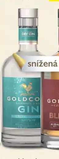 BENE Nápoje GOLDCOCK GIN nabídka