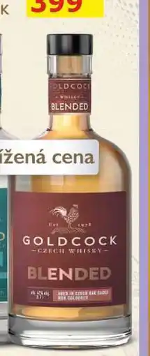 BENE Nápoje GOLDCOCK BLENDED GIN nabídka