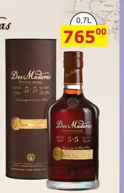 BENE Nápoje Dos Maderas P.X. 5+5yo tuba 40% 0,7l nabídka