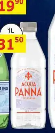 BENE Nápoje ACQUA PANNA nabídka