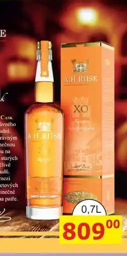 BENE Nápoje A.H.Riise XO Ambre d'Or Reserve 42% nabídka