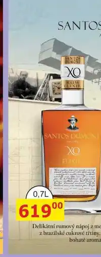 BENE Nápoje Santos Dumont XO Elixir 40% nabídka
