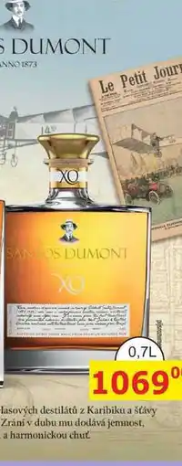 BENE Nápoje Santos Dumont XO 40% nabídka