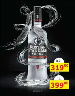 BENE Nápoje Russian Standard vodka nabídka