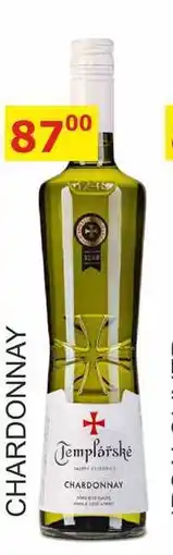 BENE Nápoje TEMPLÁŘSKÉ SKLEPY 0,75L CHARDONNAY nabídka