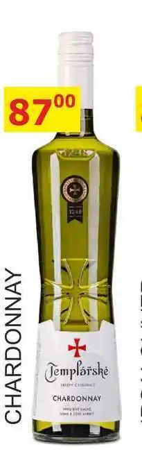 BENE Nápoje TEMPLÁŘSKÉ SKLEPY 0,75L CHARDONNAY nabídka