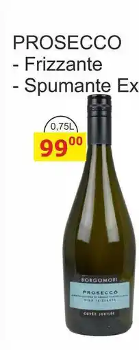 BENE Nápoje BORGOMORI PROSECCO nabídka