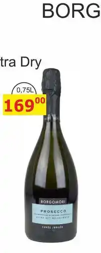 BENE Nápoje BORGOMORI PROSECCO EXTRA DRY nabídka
