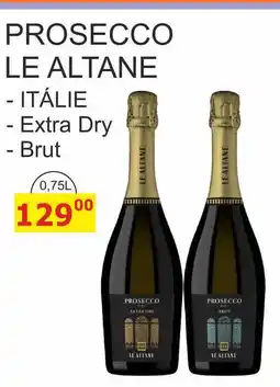 BENE Nápoje PROSECCO LE ALTANE Extra Dry, Brut nabídka