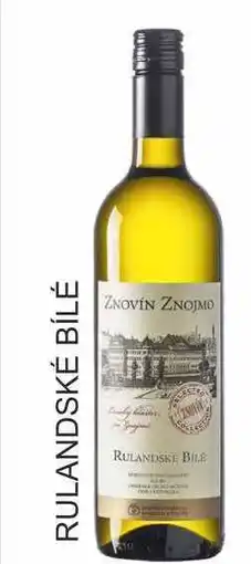 BENE Nápoje ZNOVÍN ZNOJMO 0,75L RULANDSKÉ BÍLÉ nabídka