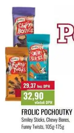 Ratio FROLIC POCHOUTKY, 105g-175g nabídka