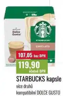 Ratio STARBUCKS kapsle nabídka