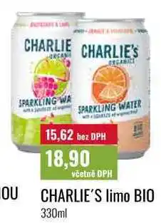 Ratio CHARLIE'S limo BIO nabídka