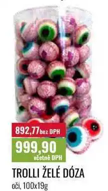 Ratio TROLLI ŽELÉ DÓZA nabídka