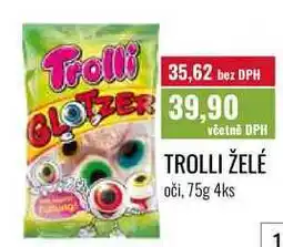 Ratio TROLLI ŽELÉ, 75g 4ks nabídka