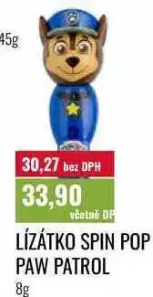 Ratio LÍZÁTKO SPIN POP PAW PATROL nabídka