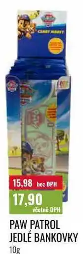 Ratio PAW PATROL JEDLÉ BANKOVKY nabídka