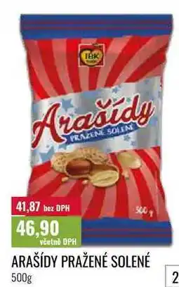 Ratio ARAŠÍDY PRAŽENÉ SOLENÉ nabídka