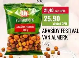 Ratio ARAŠÍDY FESTIVAL VAN ALMERK nabídka