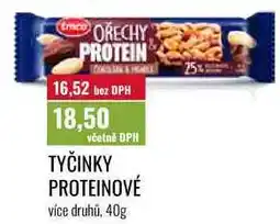 Ratio TYČINKY PROTEINOVÉ nabídka