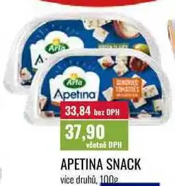 Ratio APETINA SNACK, více druhů nabídka