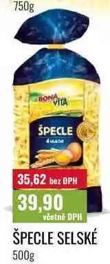 Ratio ŠPECLE SELSKÉ nabídka