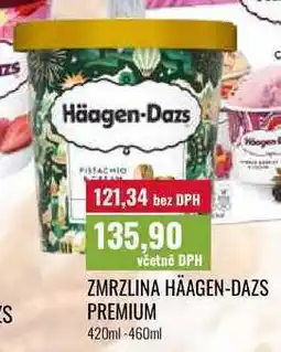 Ratio ZMRZLINA HÄAGEN-DAZS PREMIUM, 420ml-460ml nabídka