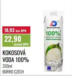 Ratio Kokosová voda 100% nabídka