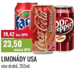 Ratio Limonády usa nabídka