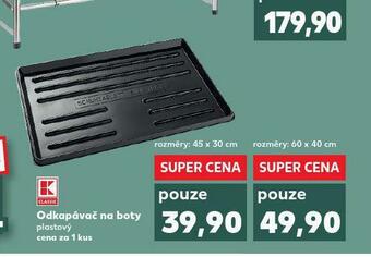 Kaufland Odkapávač na boty nabídka