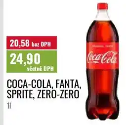 Ratio Coca-cola, fanta, sprite, zero-zero nabídka