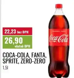 Ratio Coca-cola, fanta, sprite, zero-zero nabídka