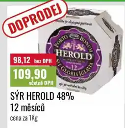 Ratio Sýr herold 48% 12 měsíců nabídka