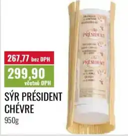 Ratio Sýr président chévre nabídka
