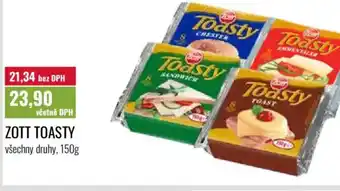 Zott toasty